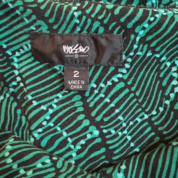 Mossimo size 2 green and black dress with pockets! - Picture 3 of 4